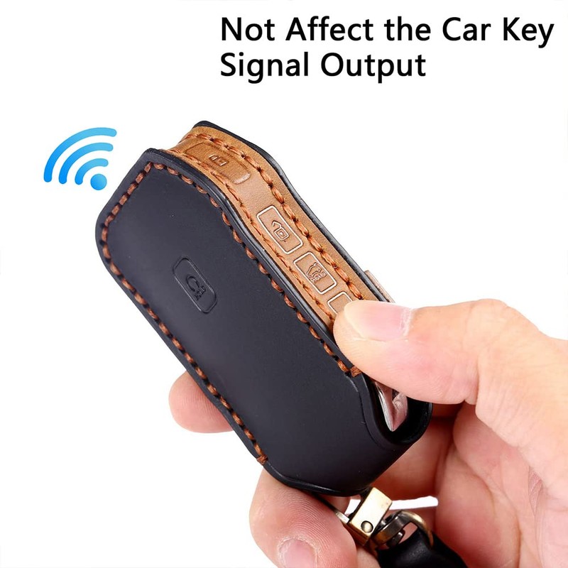 SANRILY Key Fob Cover for Kia K5 Telluride Seltos Sorento