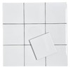 Tenedos 6x6 Glossy White Ceramic Wall Tile – Box of