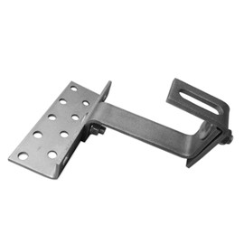 Sunex A2 Roof Hook MS6 6/6/5 mm 3-Way Adjustable Stainless Steel 1.4016 Bracket Photovoltaic Solar System Pack of 1