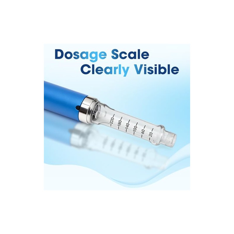 60 Unit Reusable Research Pen Injector with Protect Case and
