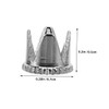 SHINEOFI Irbrush Accessories 2pcs Nozzles Caps Essential for Airbrush Models