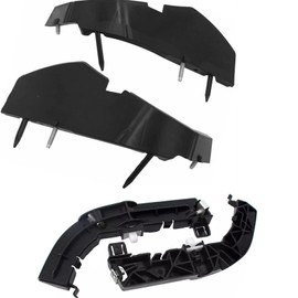 4Pcs Front Bumper Bracket Cover Bumper Support Brackets for Dodge Challenger 2015-2022 Left Right Mount Support Retainer 68375013AA 68259546AA 68024342AD 68024343AD