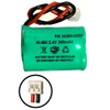 232020 Battery SERVERPASS Pager 450 46785 B11550 PAGSPVTFPB 2.4v 300mAh