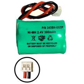 232020 Battery SERVERPASS Pager 450 46785 B11550 PAGSPVTFPB 2.4v 300mAh Ni-MH Battery Pack