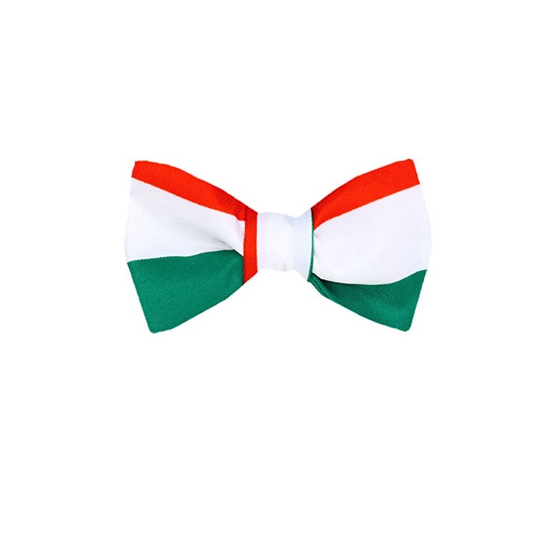 BUYYOURTIES FBT-FLAG-314 - Italian Flag Self Tie Bow Tie