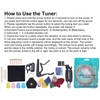 50Pcs Guitar Accessories Kit Strings Picks Capo Finger Cot Tuner
