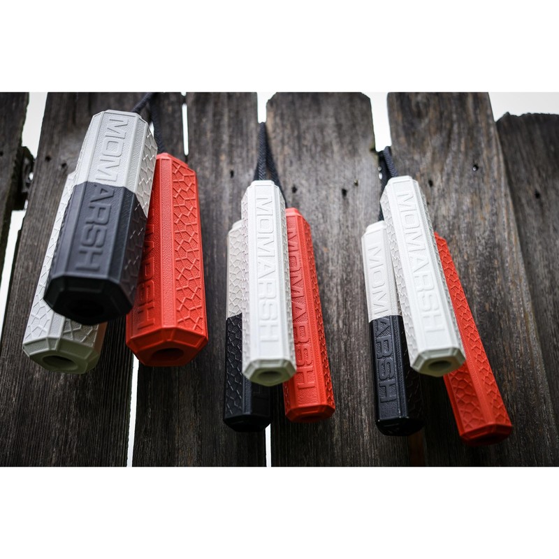 Momarsh Floating Dog Training Bumper, Flash PRO-Pack, Black/White, Medium, 3-Pack