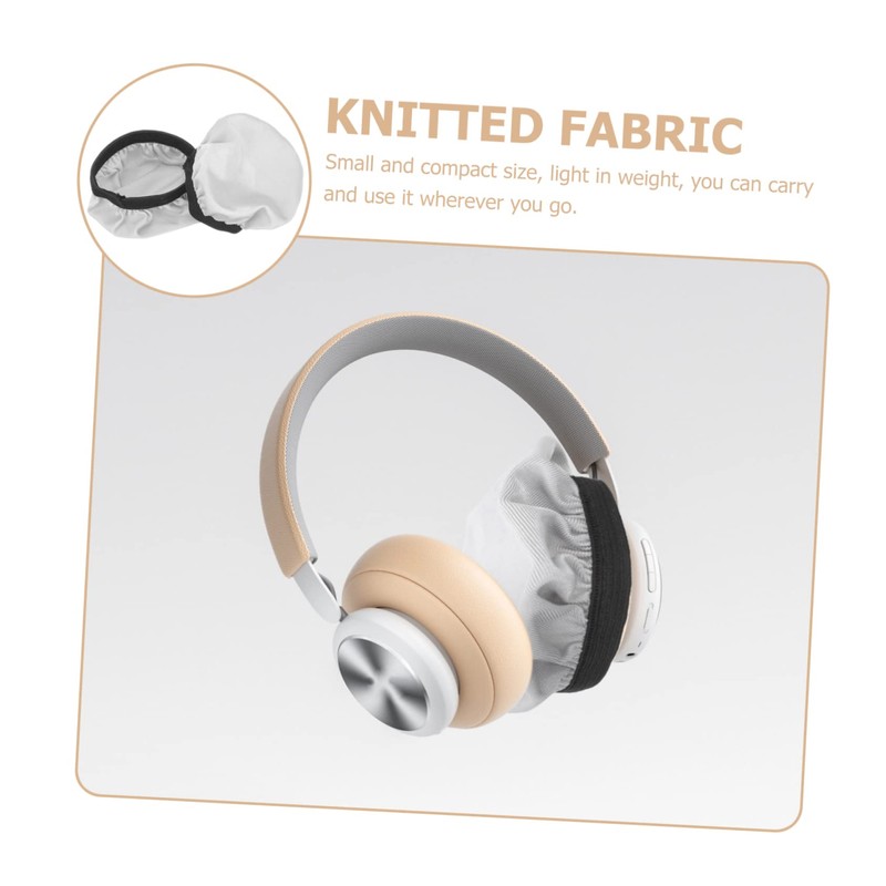 jojofuny 16pcs Flexible Headphone Covers Dust Sweat-Resistant Protectors Washable and