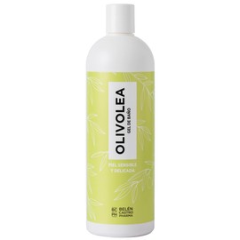 Olivolea Bath Gel for Sensitive and Athropic Skin, Moisturises, Regenerates and Nourishes Your Skin, Paraben Free, Suitable for Babies, 500 ml