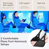 Foot Hammock for Plane Travel, Airplane Foot Hammock, Adjustable Foot