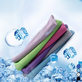 Cooling Sports Towel LM-0124 Black 4ea