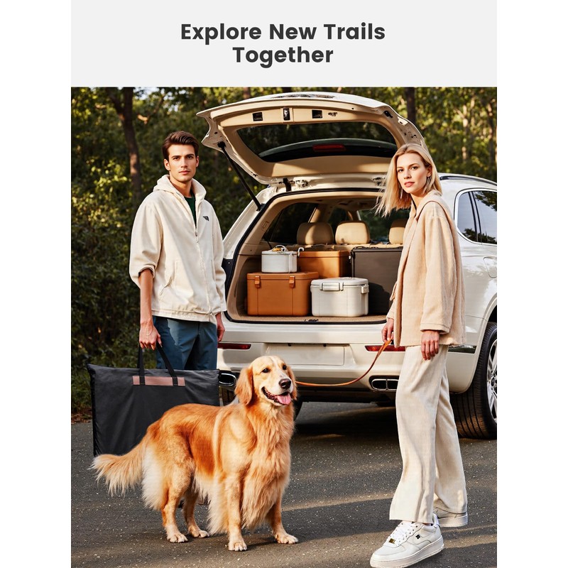 Gardner Pet Modular 3-in-1 Back Seat Extender for Dogs, Customizable