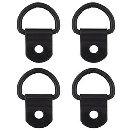 3/4" Clip & Dee 5/8" Black Gun Metal 4 pcs for Western Tack