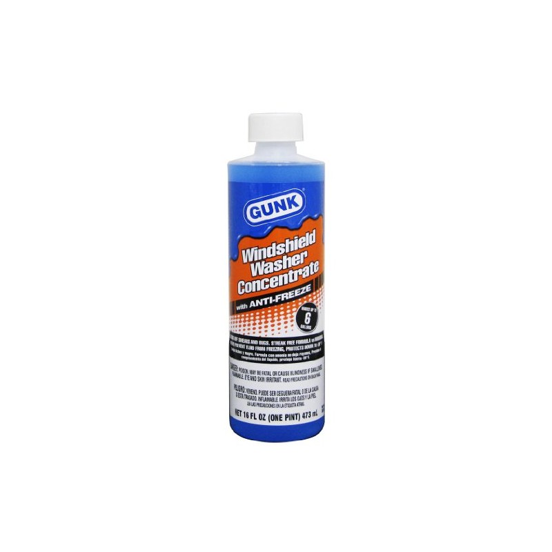 Gunk M516 Windshield Washer Concentrate with Anti-Freeze - 16 fl.
