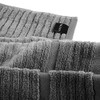 Caleffi 73859 Hand Towel with Guest Towel Cotton Stripe Anthracite