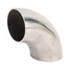 2PCs 90 Degree Elbow Wastegate Dump Valve Pipe 1.5in Stainless