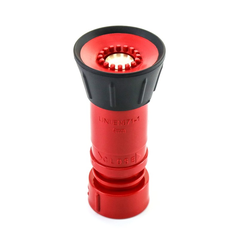 QWORK Fire Hose Nozzle, 1" Heavy Duty NPSH/NPT Thermoplastic Constant