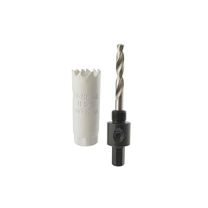 19mm HSS Hole Saw Holesaw Bi-Metal Blade Cutter Drill and