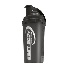 Best Body Nutrition EiweiÃ Shaker - Schwarzer Stahl - Protein Shaker - BPA frei - 700ml