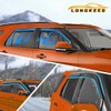 in-Channel Window Visors Rain Guards FIT Jeep Wrangler JL 2018-2025/Gladiator