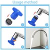 Sarini 10PCS Tap Aerator Kit M18.5 Mm Plastic Cache Recessed