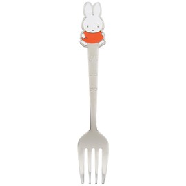 miffy kids friends orange fork
