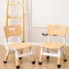 WHY TOYS Adjustable Kid Chairs Indoor 3 Level Adjustable Suitable