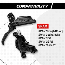 epic Disc Brake Pads for SRAM DB8, Code, Code Stealth, G2 RE & Guide RE | Organic, Sintered, Ceramic, E-Bike Options | Quiet, Durable, High-Performance | 1 Set (E-Bike)