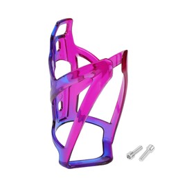 Motoforti Bike Bottle Cup Holder Cage Rack Integrally-formed PC Plastic Bicycle Drinks Holder for MTB Road Mountain Bike Outdoor Cycling Purple Blue Dazzle