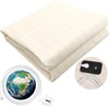 VigorVortex Grounding Bed Sheet Grounding Mat 90% Organic Cotton and