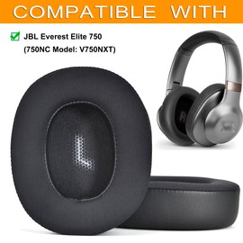 Everest Elite 750 Cooling Gel Ear Pads defean Replacement Cushion Compatible with JBL Everest Elite 750 (750NC Model: V750NXT) Headphones, High Density Soundproofing Foam