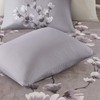 Sakura Blossom 3 Piece Cotton Sateen Printed Comforter Set Lilac