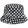Kangol - Fishing Hats Packable Vinyle-Style, black-white