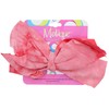 6 Inch Bow For Girls Tie Dye - Coral