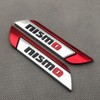 Aizfa 1 Pair 3D Card Fender Metal for NISMO Sport
