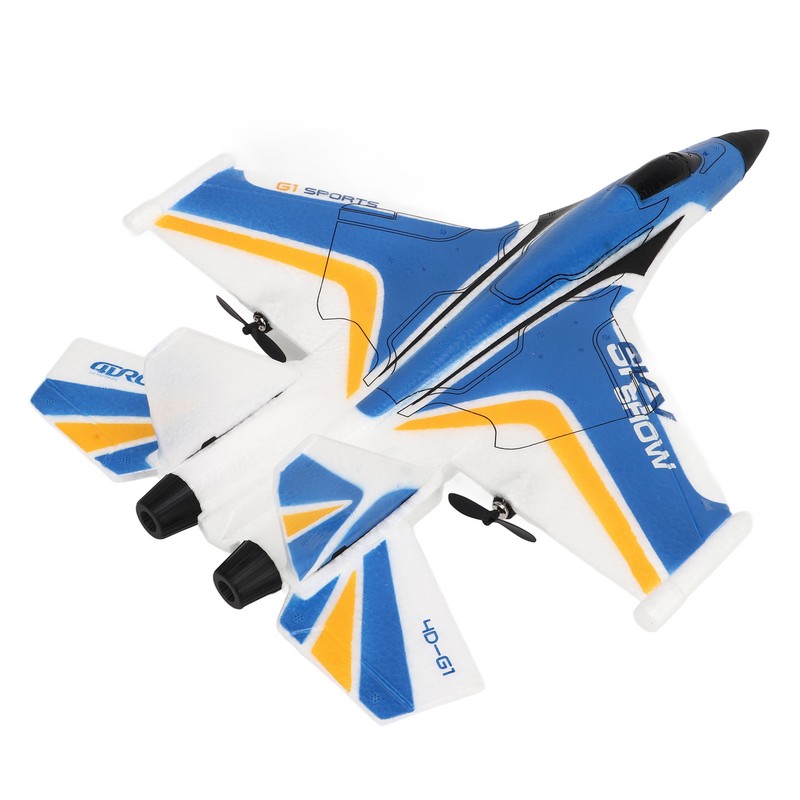 RC Glider Plane Lightweight Flexible Remote Control Airplane with LED