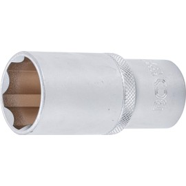 BGS 9362 | Steckschlüssel-Einsatz Super Lock, tief | 12,5 mm (1/2") | SW 27 mm | lang | Wellenprofil | CV-Stahl