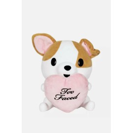 Too Faced Clover Puppy Dog Heart Mini Stuffed Plush Toy 7" LIMITED EDITION