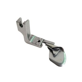 3 Piece Industrial Curved Scroll Hemmer Foot 1/8",3/16",1/4" Hem Pull Tube Presser Foot Silk Chiffon Skirt Crimping Presser Foot Compatible with Brother JUKI CONSEW Singer (Only Size:1/8"(3.2mm))