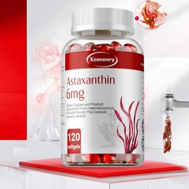 Astaxanthin 6mg - High-strength antioxidant to strengthen anti-aging immunity, 1 piece / 아스타잔틴 6mg - 고강도 항산화제 항노화 면역력 강화, 1개