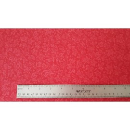 Quilting Treasures Sweetness BTY Tina Higgins Quilting Treasures Tonal Deep Hot Pink Leaf Blender