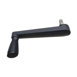 Baoblaze Terrasse Regenschirm Kurbel Griff Regenschirm Teile Montage Balkon Ersatz Hof 14cm Länge Sonnenschirm Kurbel Griff Griff Arm, grau