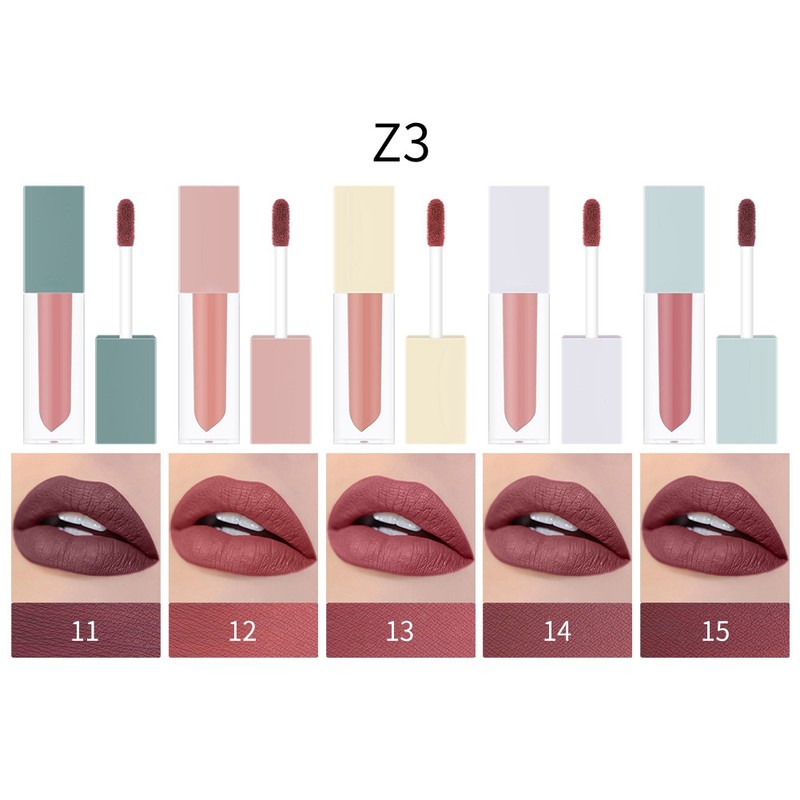 Miss Rose Matte Lip Gloss Long Lasting Waterproof Liquid Lipstick