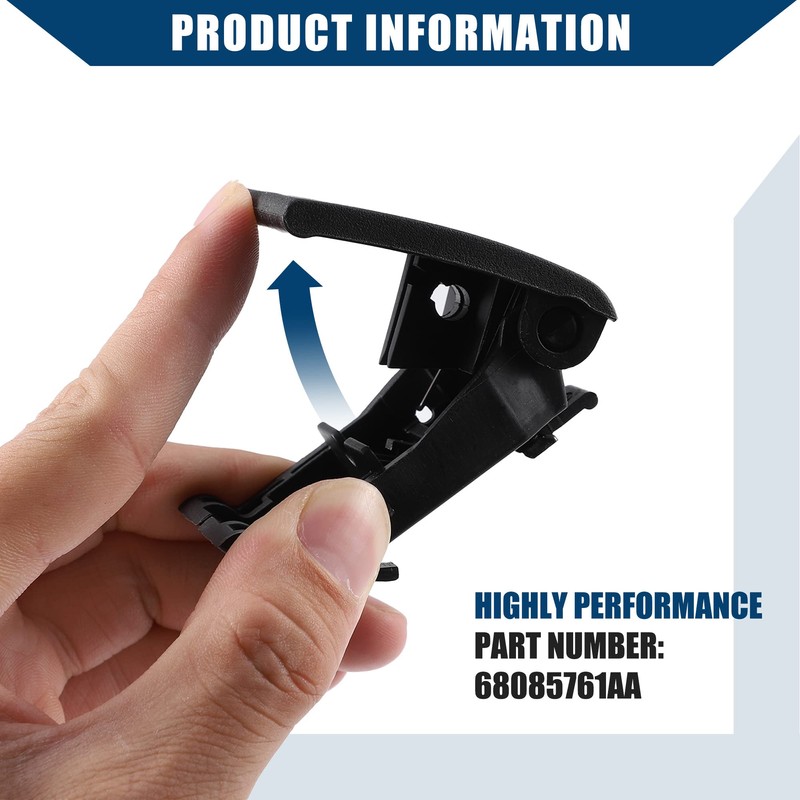 Hihaha 68085761AA / Front/Hood Release Handle for Ram 1500 2011-2018