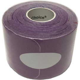 Therapist’s Choice® Kinesiology Tape Pre-Cut Roll (2-Inch x 16.4-Feet) (Light Purple)