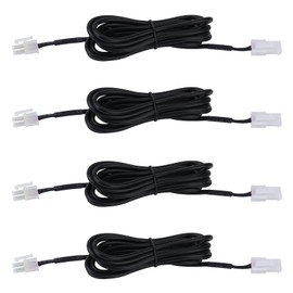 4-pcs Surface Mount Strobe Light 6.5ft Extension Cord