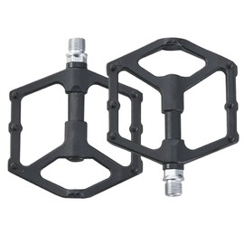 Moutain Bike Pedals BMX Pedals with 12 Anti Skid Pins 9/16 Inch Aluminum Alloy Bicycle Pedals