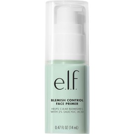 e.l.f. e.l.f. Blemish Control Face Primer, Acne-fighting Formula, Preps and Soothes Skin, Vegan & Cruelty-Free, Small, 14 ml