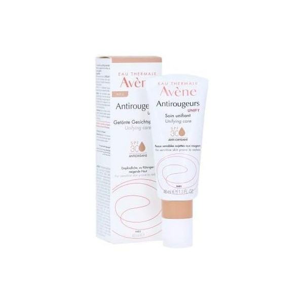 Avène Antirougeurs Unify Tinted Face Mask SPF 30