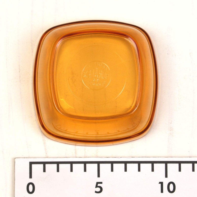 DURALEX GO2031DF06 Curry Bowl Amber 150cc Set of 3